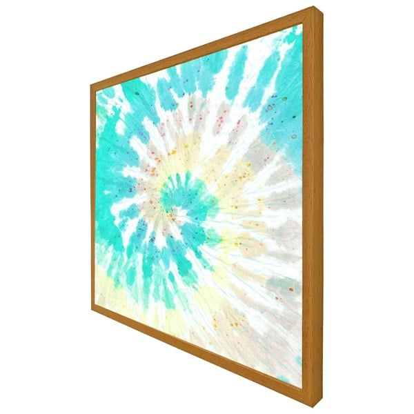 Benjamin Tate Design Tie dye pattern shibori print (Picutre Frame)
