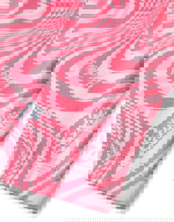 Barbie Girls Pink All Over Pattern Short Sleeve Long Leg Pyjama Set