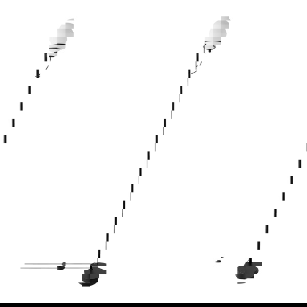 Nordlux Wilson | Floor lamp | Black