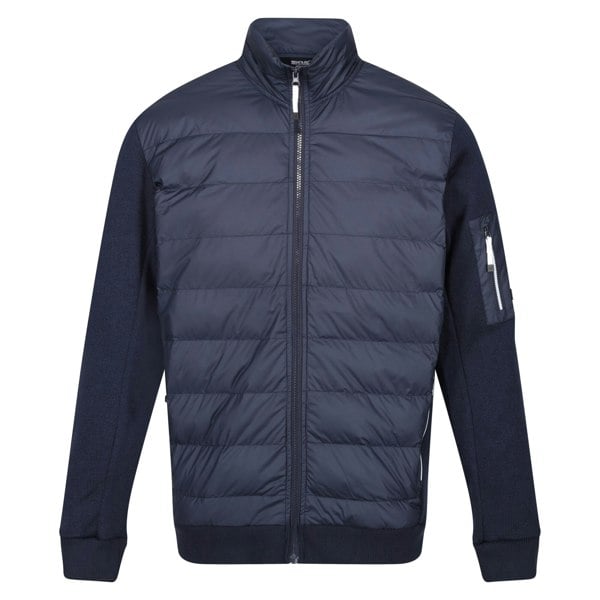 Regatta Mens Colliston Baffled Fleece Jacket - Navy