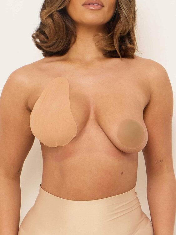 Perky Pear Original Lift & Shape Tape-Double Pack Savings Bundle-BEIGE (4 PAIRS)