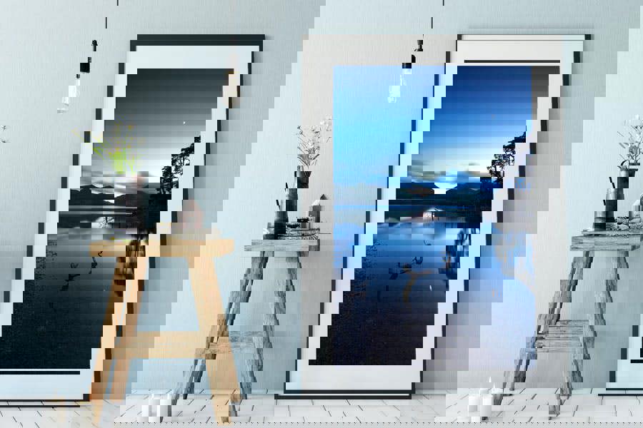 peaceful lake district photographic wall print