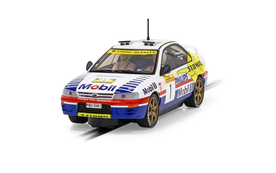 Scalextric Subaru Impreza WRX 1997 ERC Champion 1:32 Scale Scalextric C4507