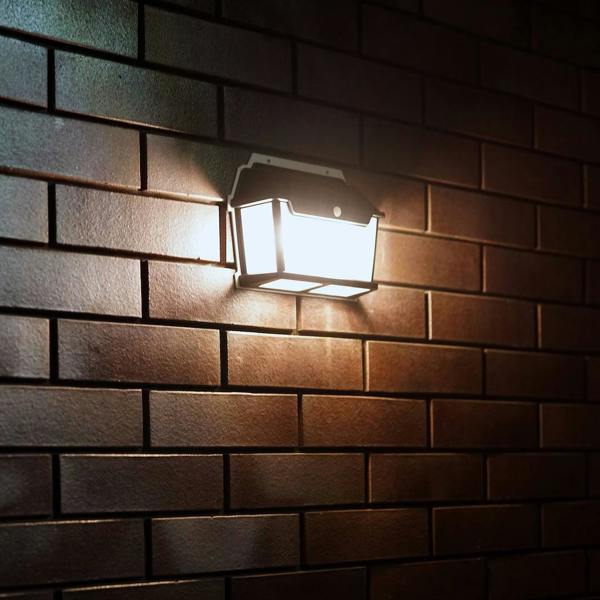Milagro Filo Triple Solar Wall Lamp 3000K