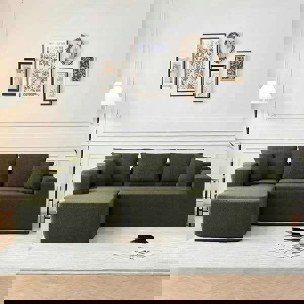 Ortega Modular Sofa Bed, Three Seater Corner Sofa Bed, Boucle with corner sofa northern ireland