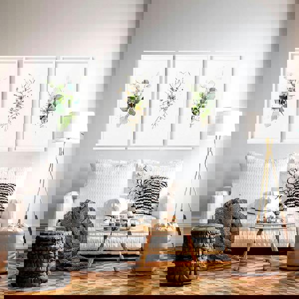 Botanical art print | set of 3 wall art prints