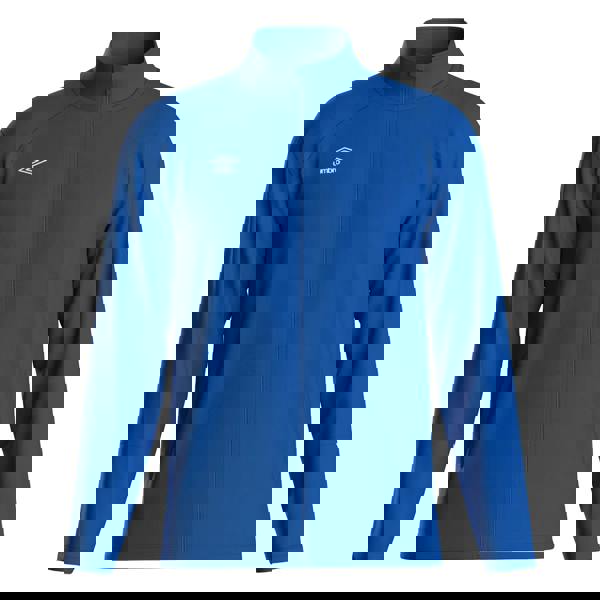 Umbro Mens Total Training Knitted Track Jacket - Royal Blue/White - 