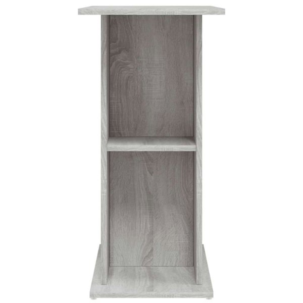 Berkfield Aquarium Stand Grey Sonoma 36x75x72.5 cm Engineered Wood