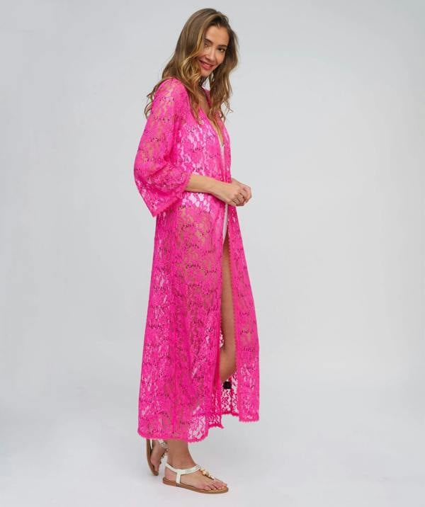 Pia Rossini Belize - Kimono Beach Cover-up