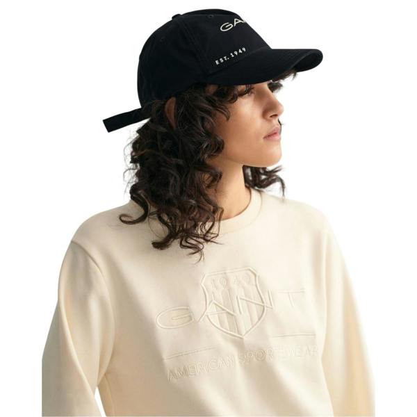 Gant Womens/Ladies Archive Shield Logo Cotton Blend Sweatshirt - Linen - 
