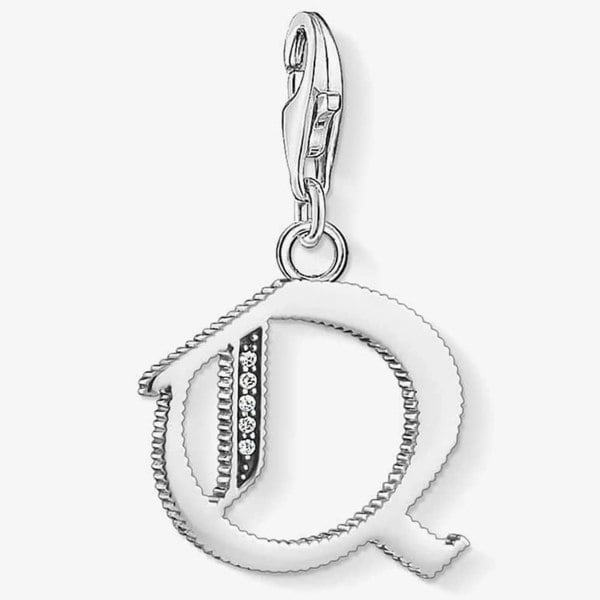 THOMAS SABO Silver Cubic Zirconia Q Charm 1597-643-21