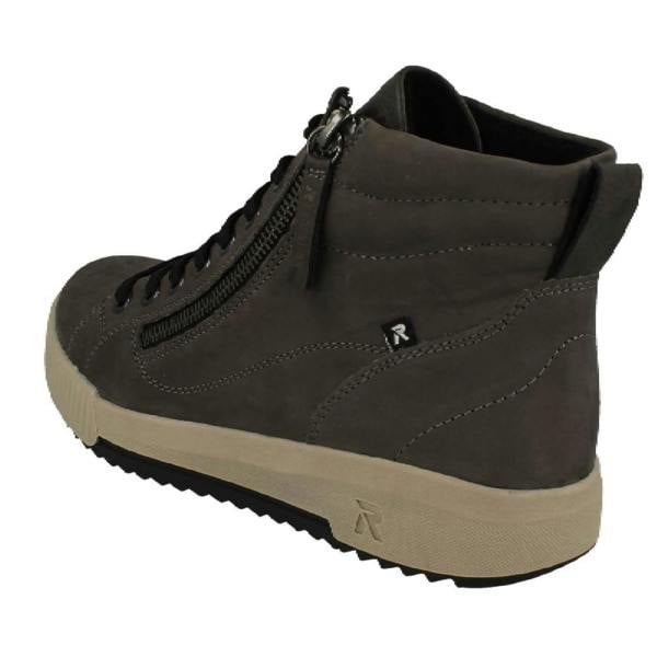 Rieker Womens Rieker Zip Up Lace Ankle Boots W0164