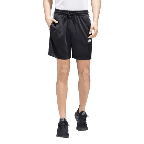 Adidas Mens Essentials French Terry 3 Stripes Shorts - Black - 