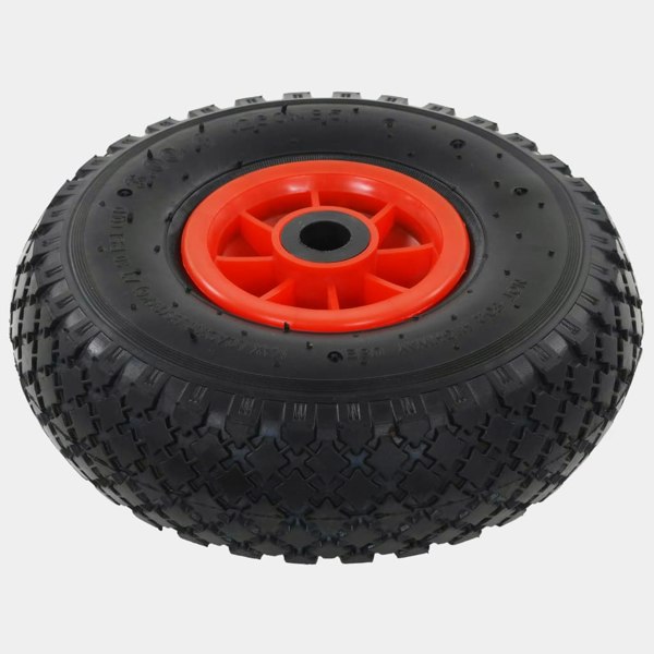 Berkfield Sack Truck Wheels 4 pcs Rubber 3.00-4 (245x82)