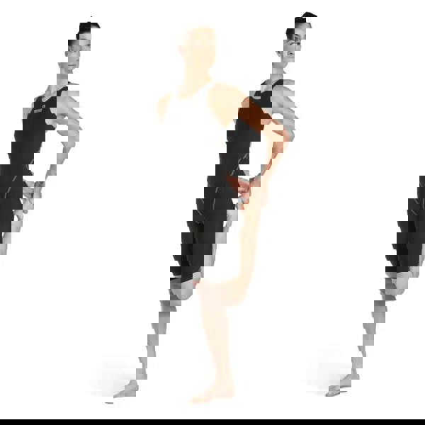 Black Arena Powerskin ST NEXT open back swimsuit in recycled fabric