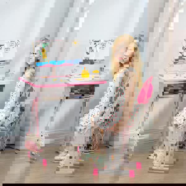 Kids Study Desk and Chair Set