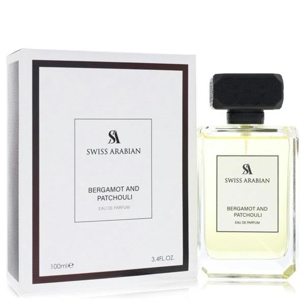 Swiss Arabian Swiss Arabian Bergamot And Patchouli by Swiss Arabian Eau De Parfum Spray (Unisex) 3.4 oz for Men 100 ml