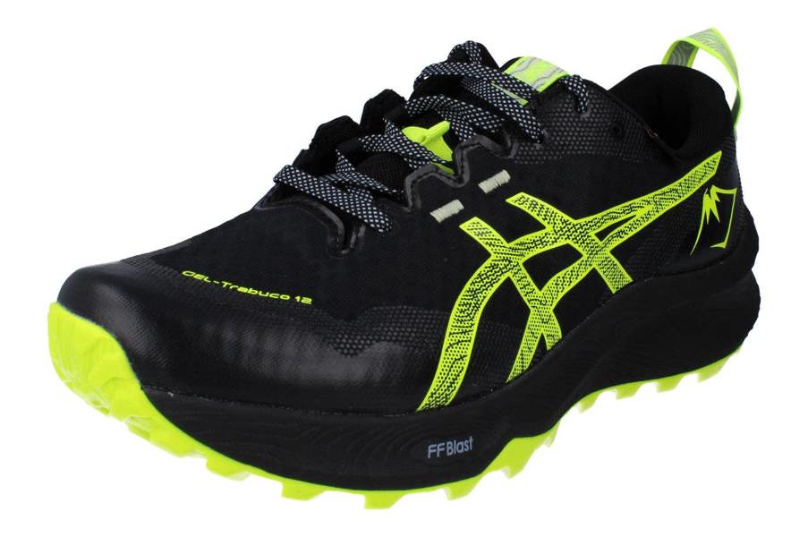 Asics Gel-Trabuco 12 Gtx Mens Running Trainers 1011B801 Sneakers Shoes  003 - Black Safety Yellow 003 - Photo 0