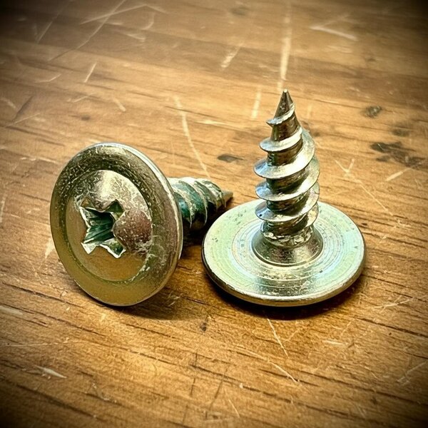 Fixaball Drywall Screws BZP Zinc Wafer Sharp Point CE