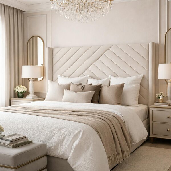 Great British Beds Belfast Winged Divan Ottoman Bed