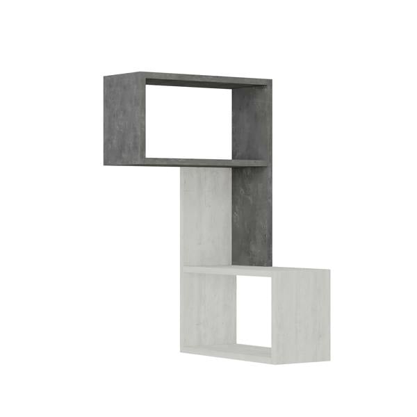 Decortie Part 3-Tier Wall Mounted Corner Shelf Modern Organizer Ancient 82cm