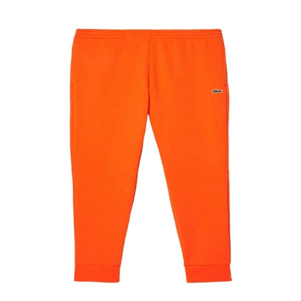 Lacoste Mens Organic Cotton Slim Jogging Bottoms - Orange