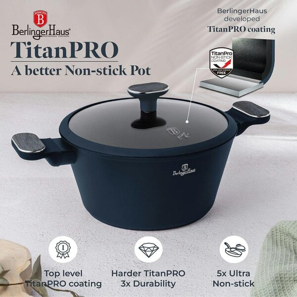 Berlinger Haus 10 pcs cookware set Berlinger Haus BH8381 Deep Sea
