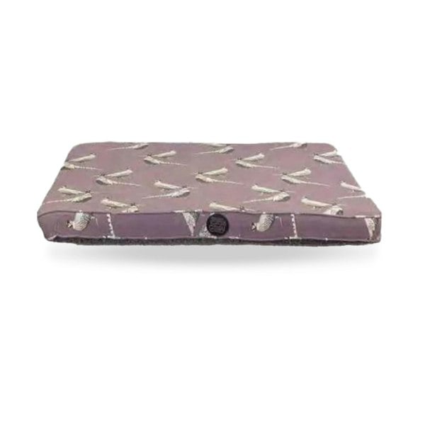 Snug and Cosy Pets Memory Foam Lounger - Pheasant Heather