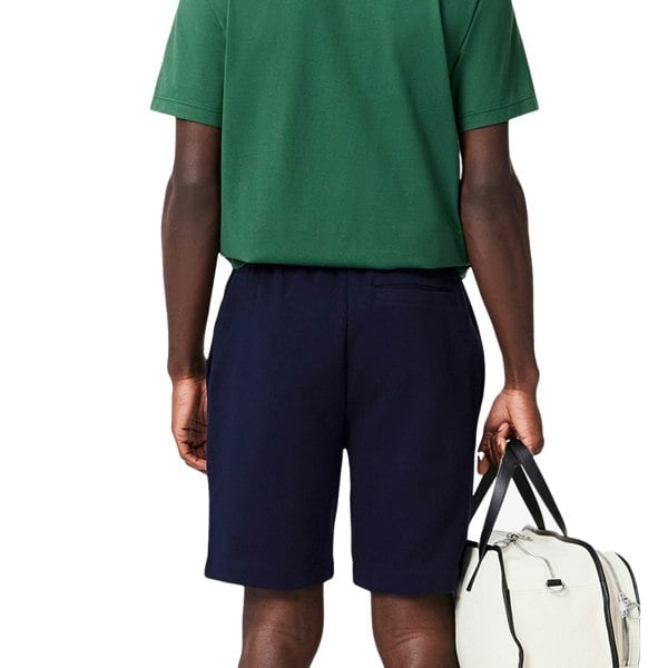 Lacoste Regular Fit Fleece Shorts Midnight Blue