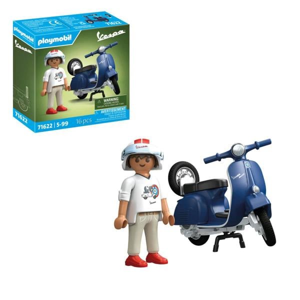 1969 Vespa 150 Sprint Veloce, blue - 71622 Playset