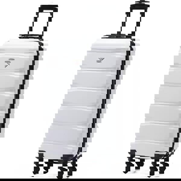 Flight Knight 55x35x20cm Cabin Carry Bag Hard Shell Suitcase 100+ Airline Approved