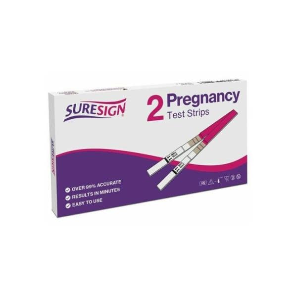 Suresign Pregnancy Strip Twin