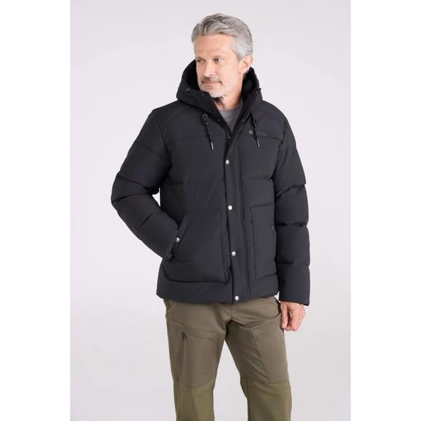 Mountain Warehouse Mens Manta Padded Jacket - Black - 