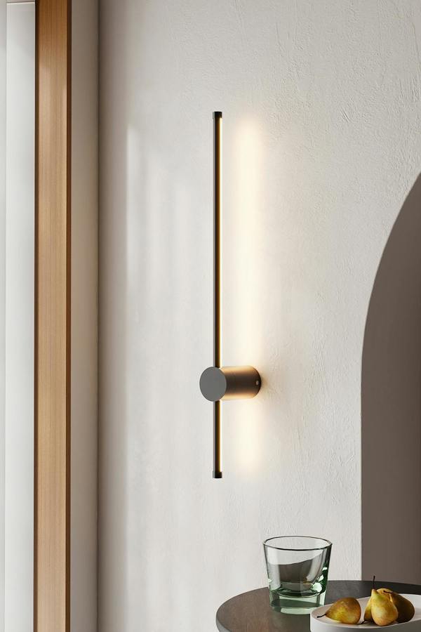 Living and Home 360 Degree Rotatable LED Straight Wall Light Warm Light 60cm