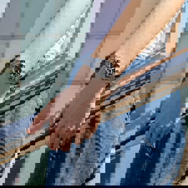 Calypso Ladies Basic Metallic Black Stainless Steel Watch K5861/4