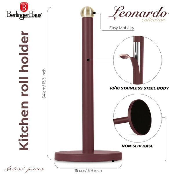 Berlinger Haus Kitchen roll holder Berlinger Haus BH6836 Leonardo