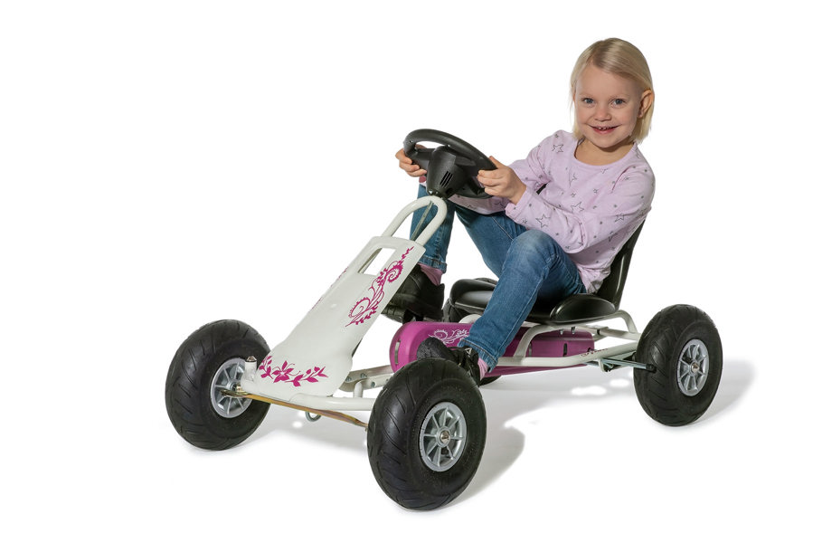 Ferbedo Air Runner Pink and White Go Kart