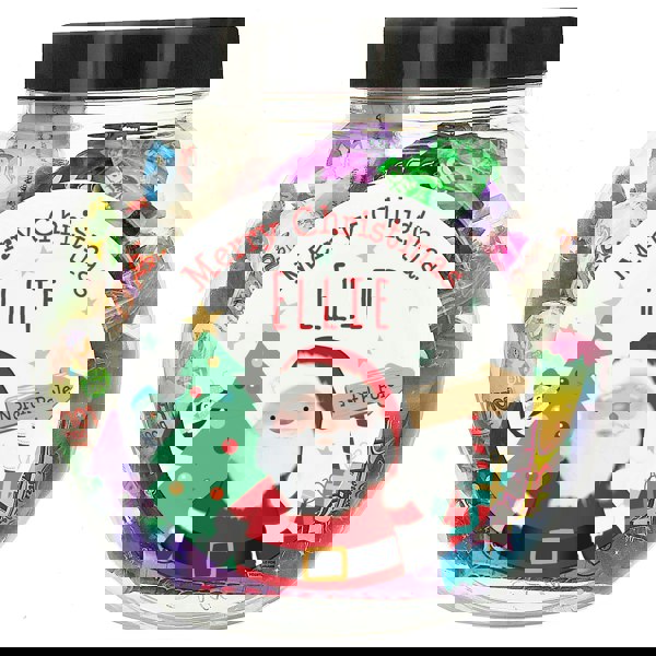 Personalised Memento Company Personalised Santa Sweet Jar