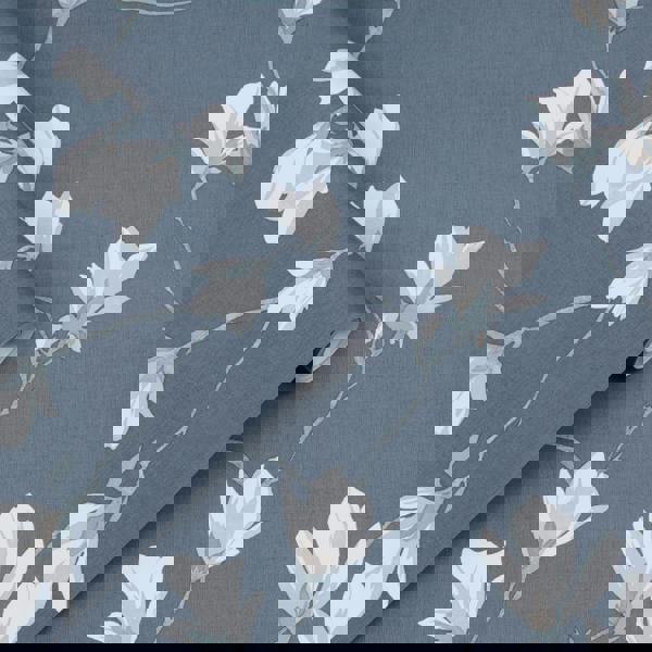 Laura Ashley Magnolia Grove Wallpaper - Dusky Seaspray - 10m