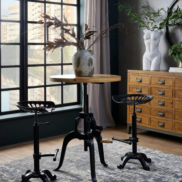 Wyld Haus Harvey Industrial Adjustable Tractor Seat