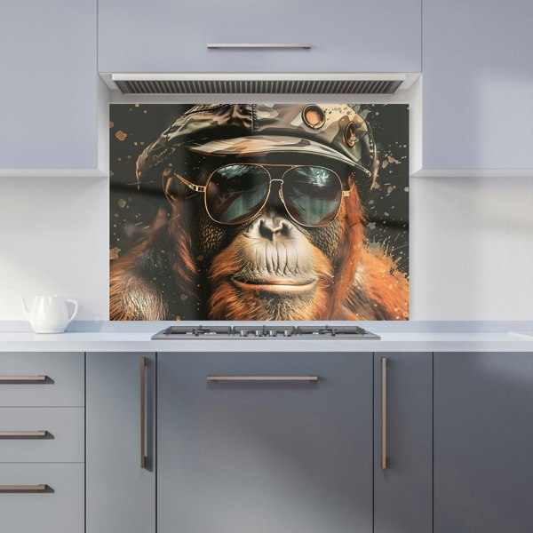 Warren Reed - Designer Cool Orangutan Kitchen Splashback