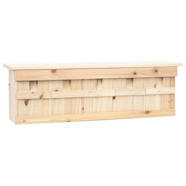 Berkfield Sparrow House with 5 Rooms 68x15x21 cm Firwood