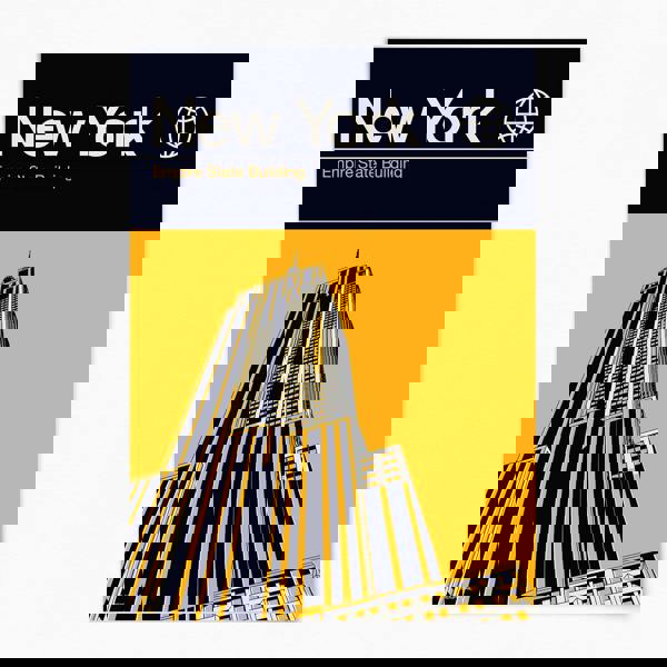 Reign&Hail New York - Graphic Travel Poster