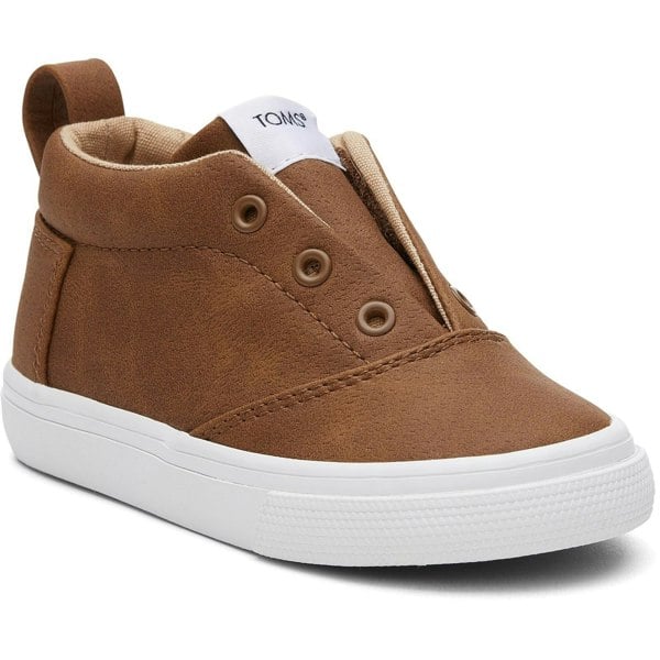 TOMS Fenix Polyurethane Boys's Trainers - Toffee