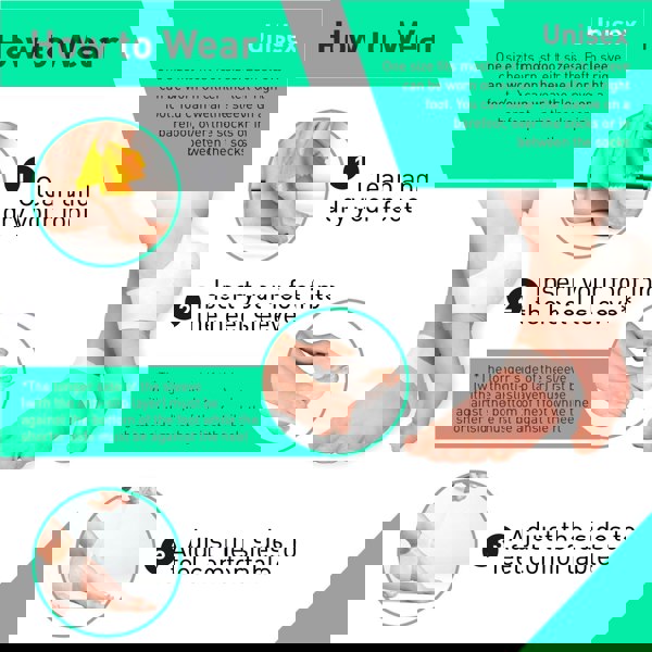 Silicone Heel Protectors (2 Pairs) to Prevent Blisters and Cracked Heels - aZengear