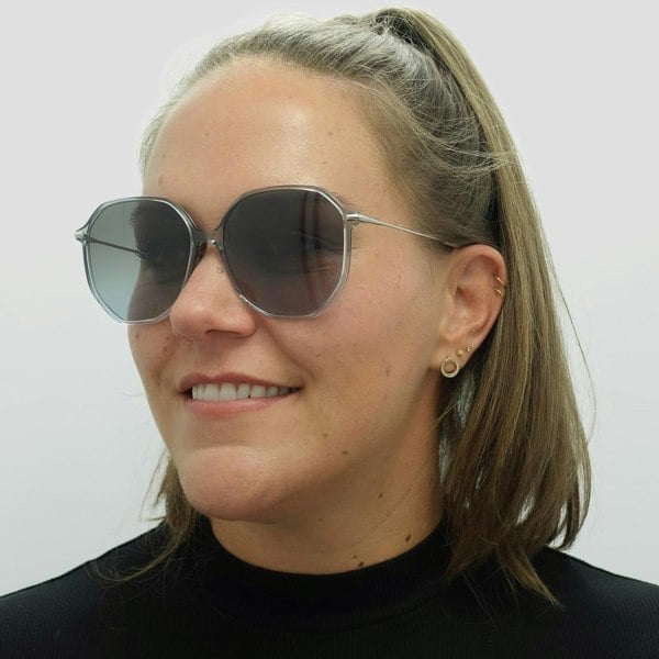 Hugo Boss Sunglasses BOSS 1329/S FS2 9O Grey Shaded Crystal Dark Grey Gradient