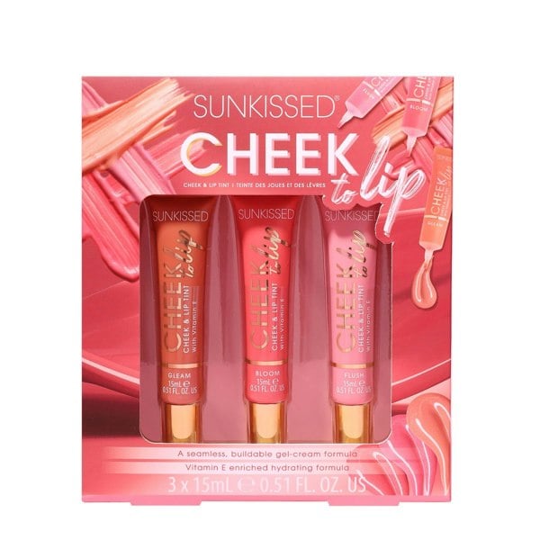 Sunkissed Cheek To Lip Tint Trio 15ml Gift Set
