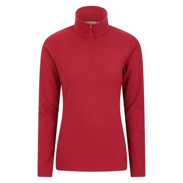 Mountain Warehouse Women's Camber II Fleece Top - Red