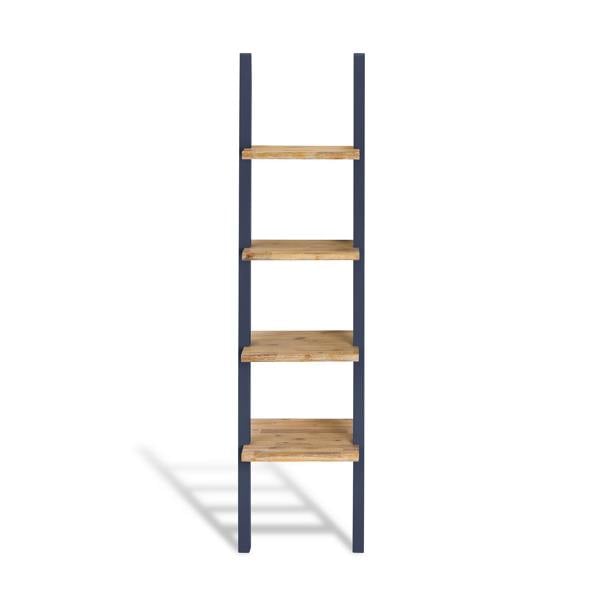 Statement Furniture Florence Ladder Shelf Wooden Shelving Unit Lean-Up Shelf