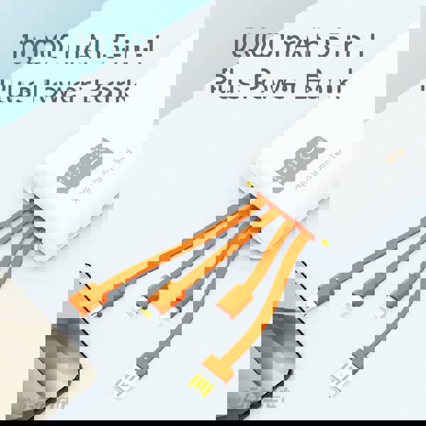 GadJet 10,000 mAh 5-in-1 Plus Power Bank